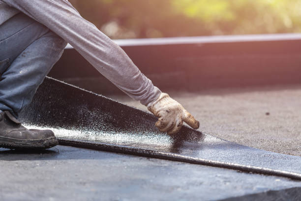 Professional Crawl Space Encapsulation technician working in Cologne, NJ